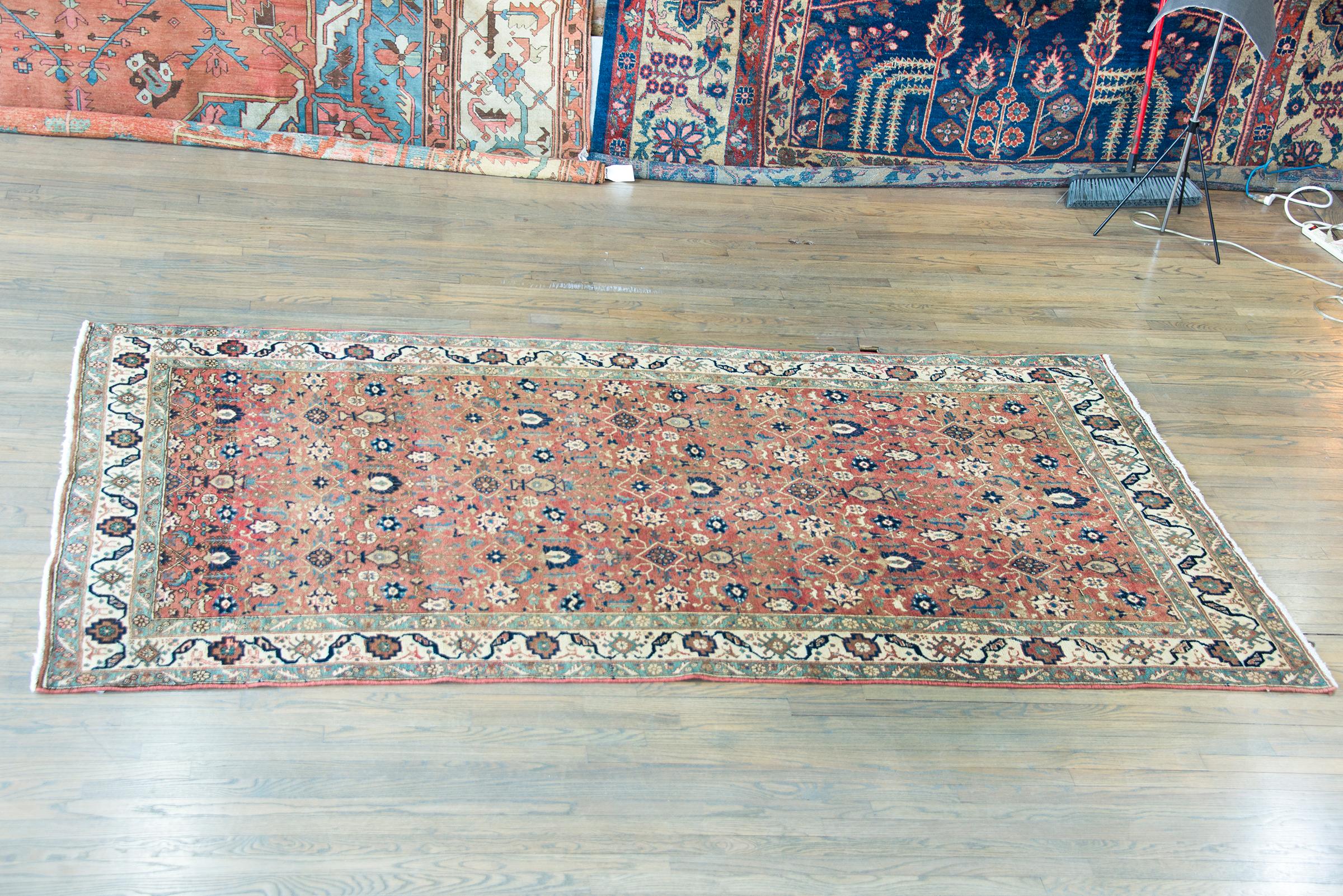 Mid-20th Century Persian Khoy Rug For Sale 9