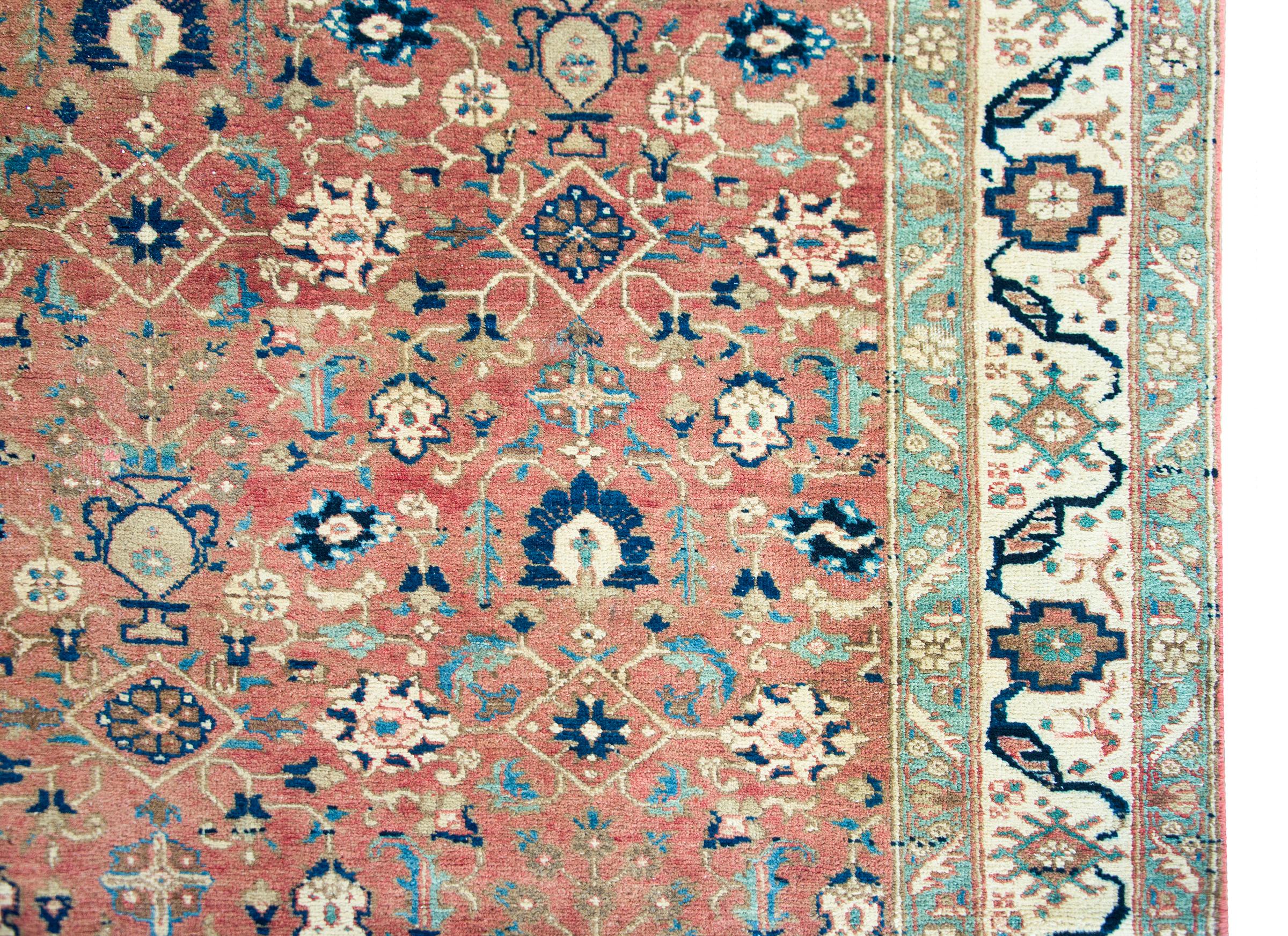Mid-20th Century Persian Khoy Rug In Good Condition For Sale In Chicago, IL