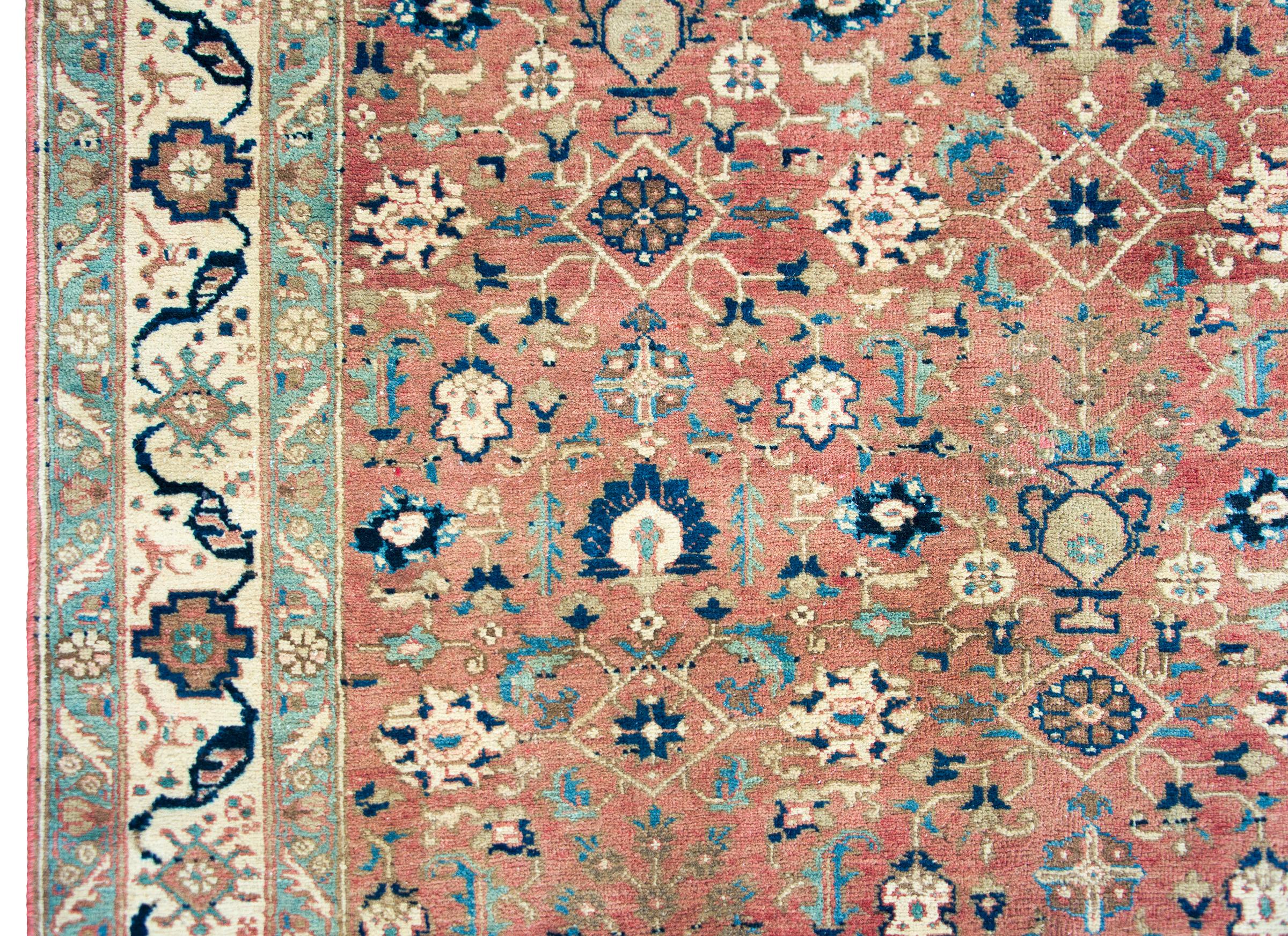 Wool Mid-20th Century Persian Khoy Rug For Sale