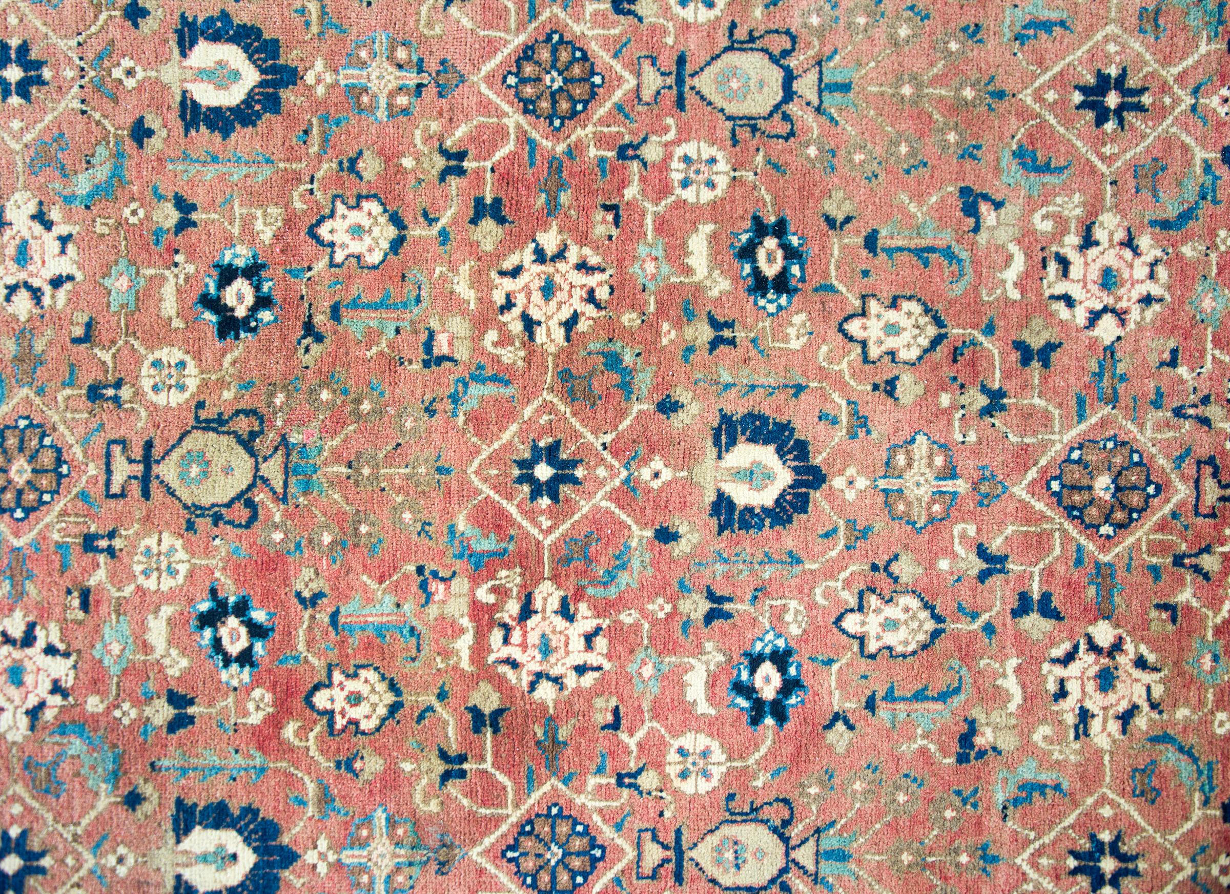 Mid-20th Century Persian Khoy Rug For Sale 1
