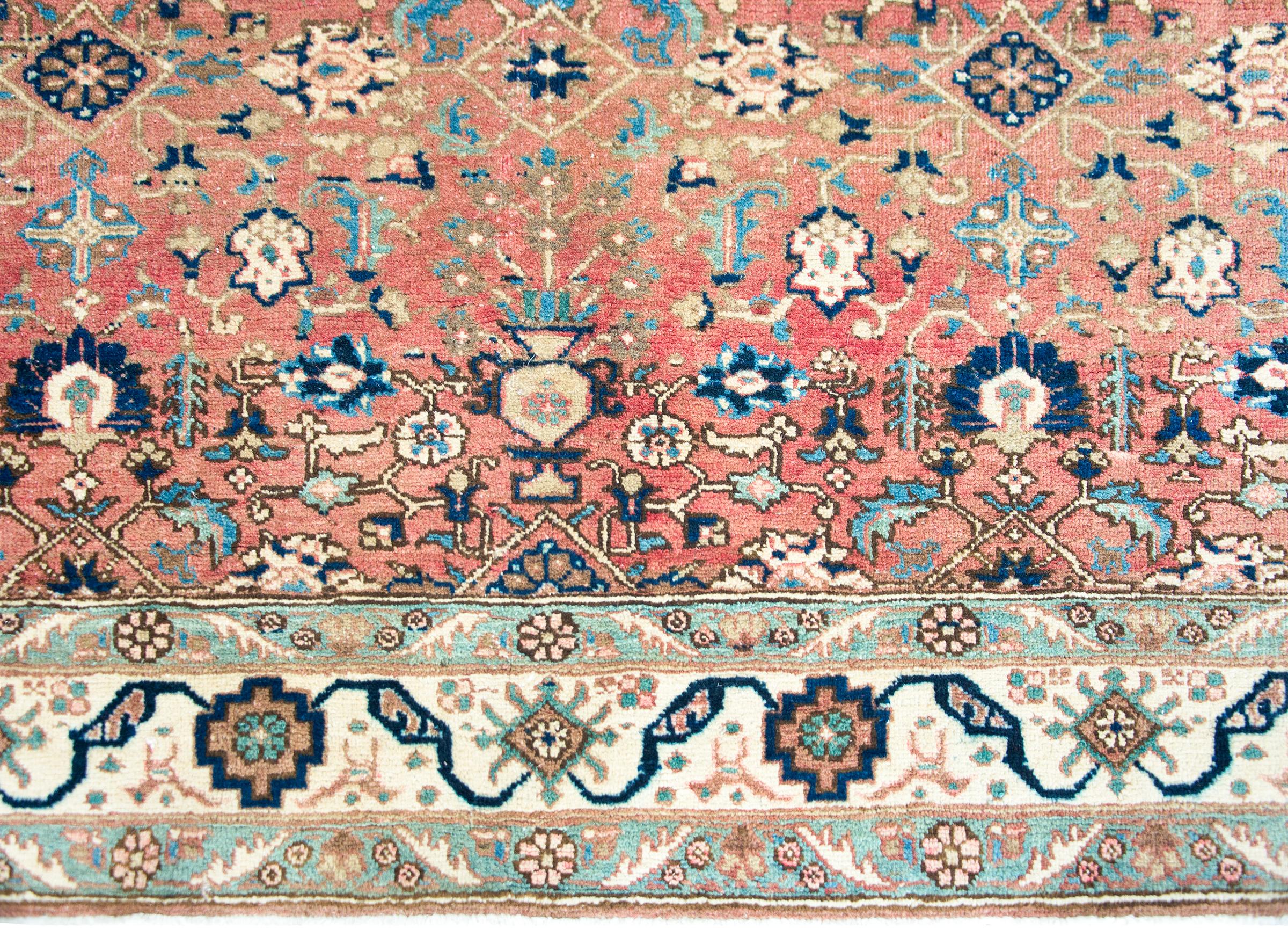Mid-20th Century Persian Khoy Rug For Sale 2