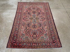 Galerie Shabab Collection Mid-20th Century Persian Lilihan Throw Rug