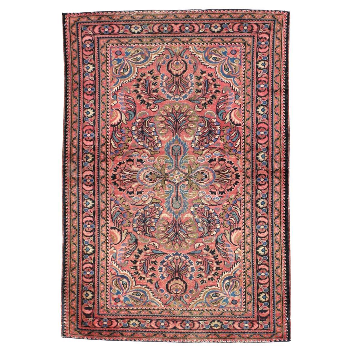 Tapis persan Lilihan du milieu du 20e siècle