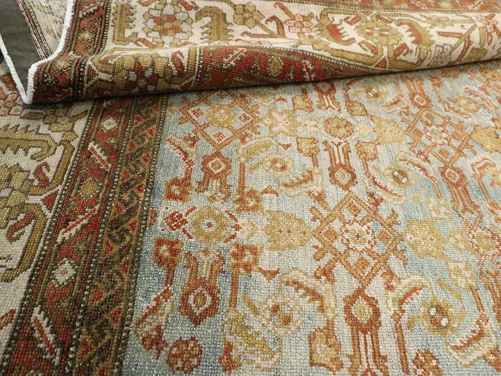 Laine Tapis d'appoint persan Malayer du milieu du 20e siècle en vente