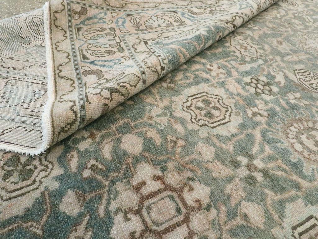 Laine Tapis d'appoint persan Malayer du milieu du 20e siècle en vente