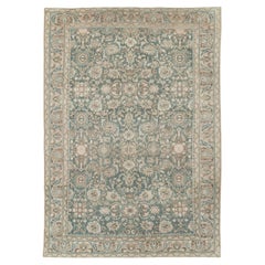 Tapis d'appoint persan Malayer du milieu du 20e siècle