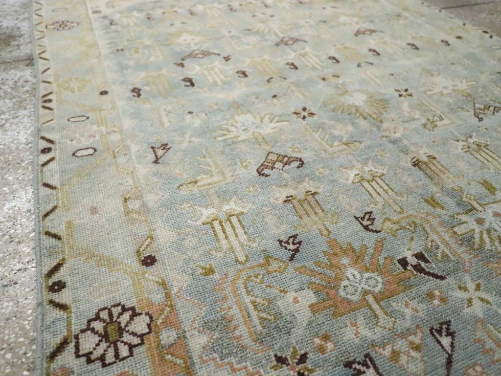 Mitte des 20. Jahrhunderts Persisch Malayer Akzentteppich (Handgeknüpft) im Angebot