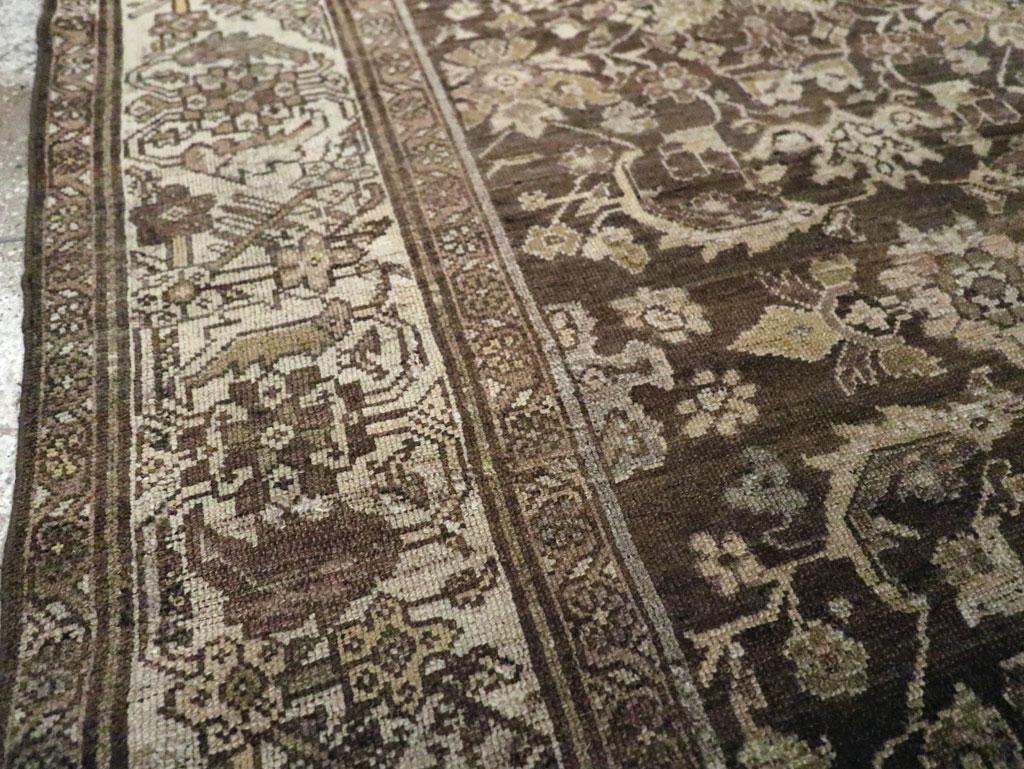 Persiano Tappeto d'accento persiano Malayer della metà del XX secolo in vendita