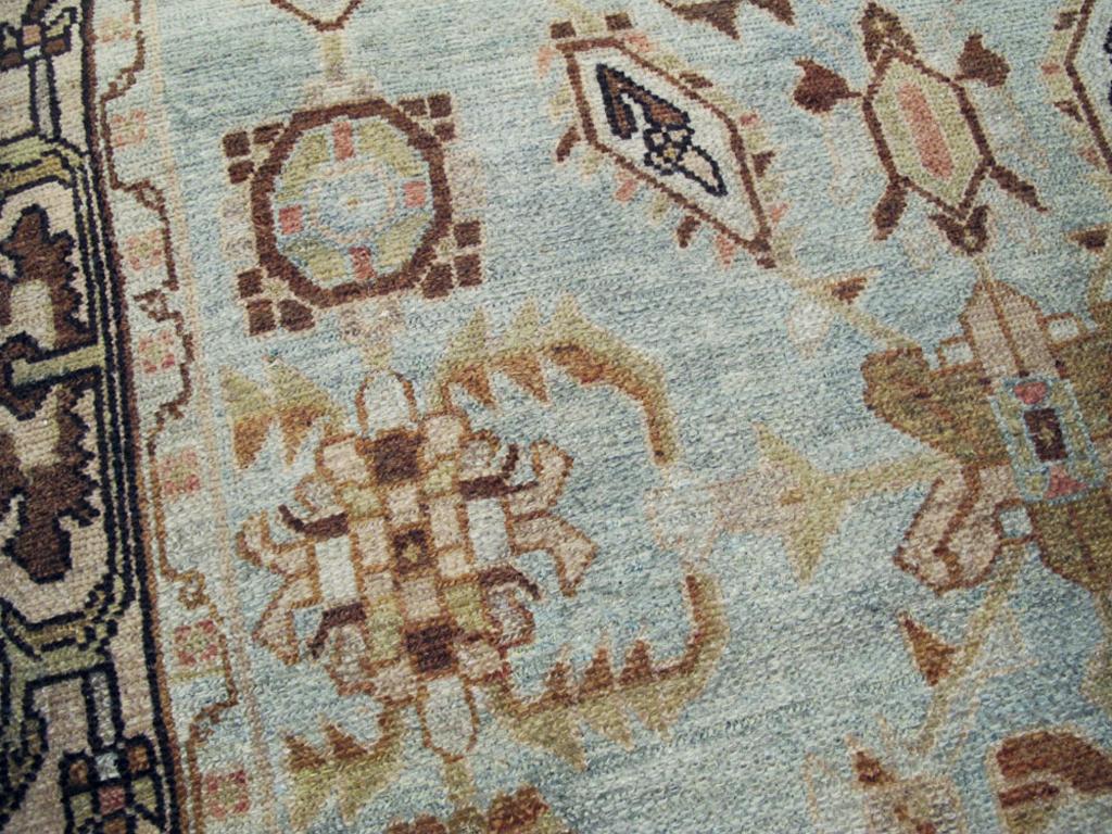 Mitte des 20. Jahrhunderts Persisch Malayer Akzentteppich (Handgeknüpft) im Angebot