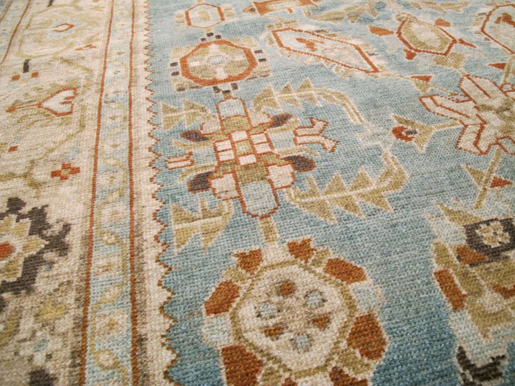 Persiano Tappeto d'accento persiano Malayer della metà del XX secolo in vendita