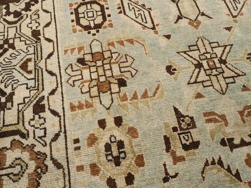 Persiano Tappeto d'accento persiano Malayer della metà del XX secolo in vendita