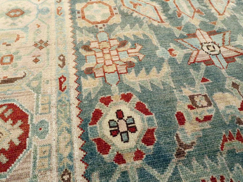 Persiano Tappeto d'accento persiano Malayer della metà del XX secolo in vendita