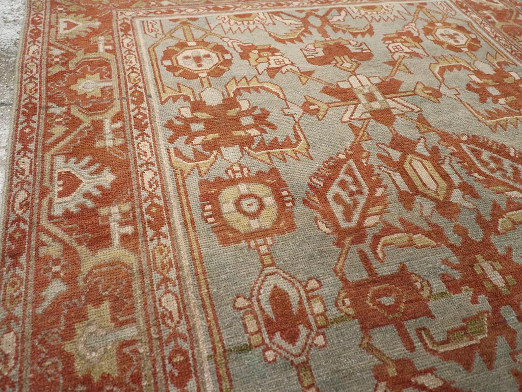 Persiano Tappeto d'accento persiano Malayer della metà del XX secolo in vendita