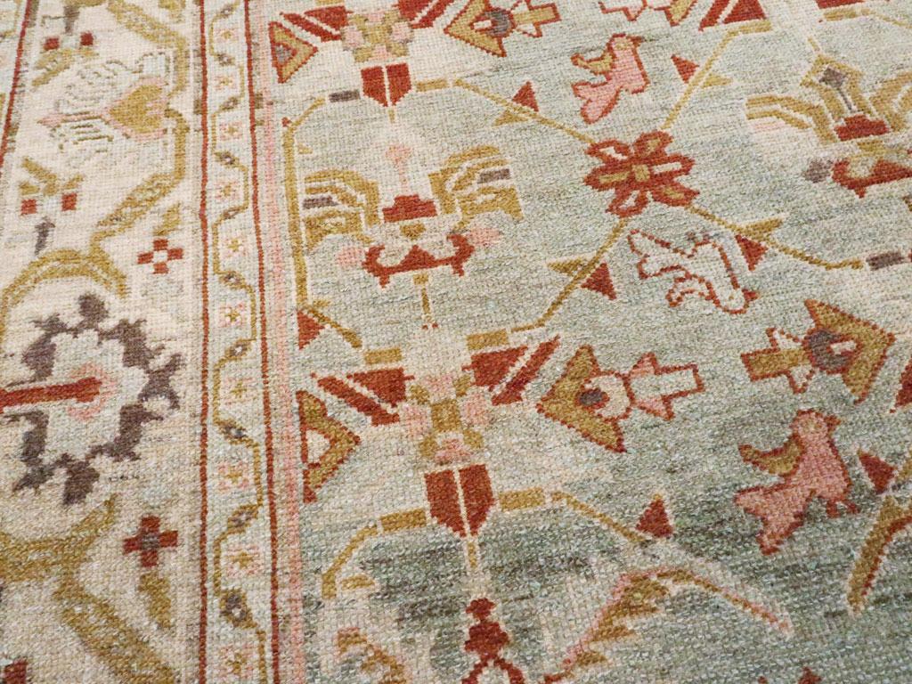 Perse Mid-20th Century Persian Malayer Accent Rug en vente