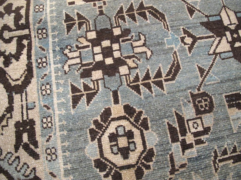 Perse Mid-20th Century Persian Malayer Accent Rug en vente