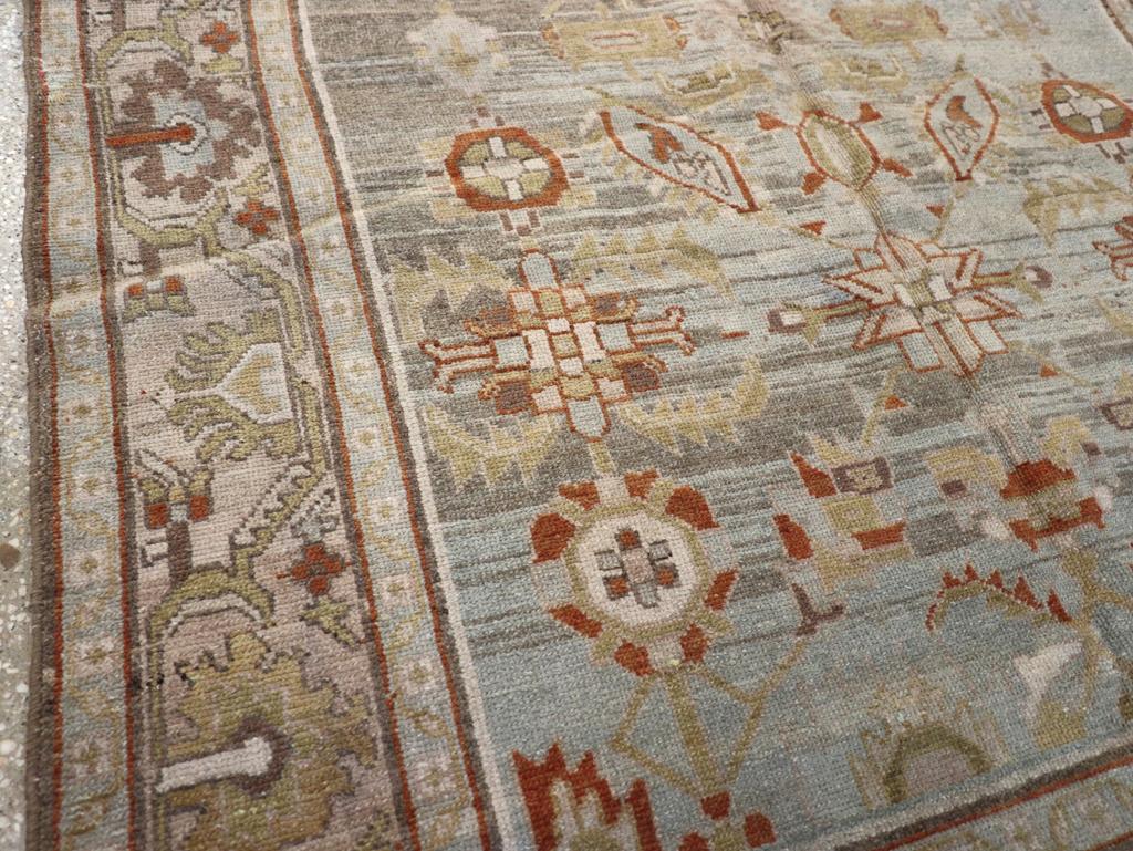 Alfombra de acento persa Malayer de mediados del siglo XX Persa en venta