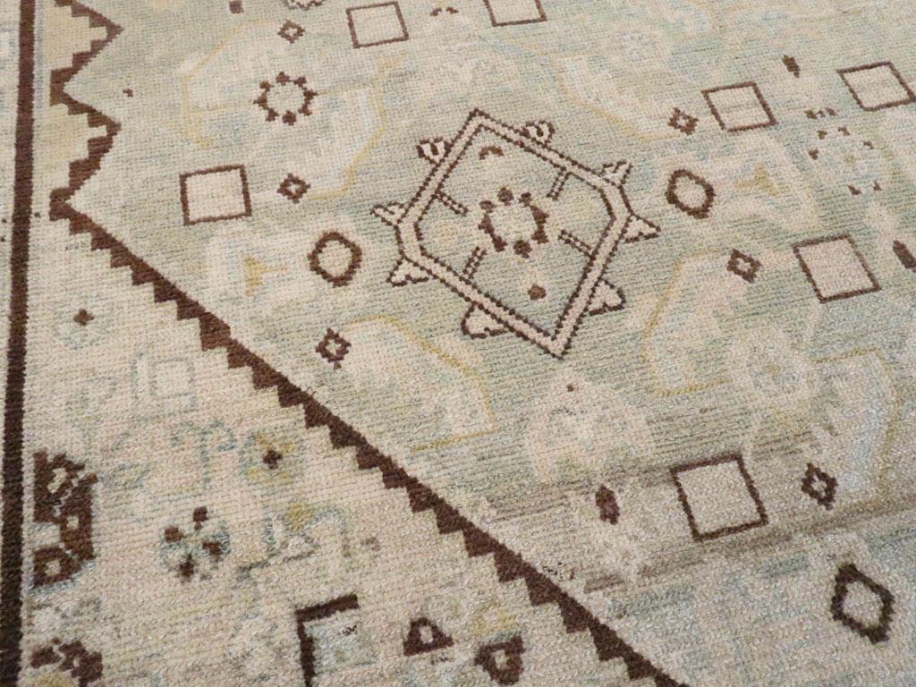 Alfombra de acento persa Malayer de mediados del siglo XX Persa en venta
