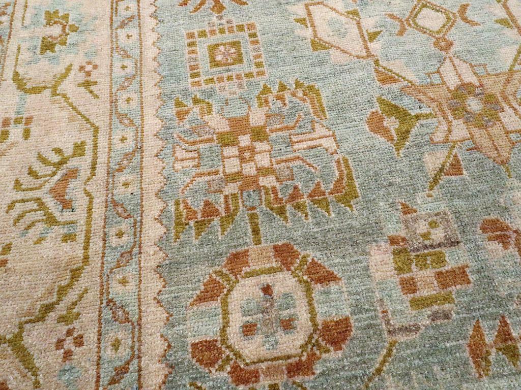 Mitte des 20. Jahrhunderts Persisch Malayer Akzentteppich (Handgeknüpft) im Angebot