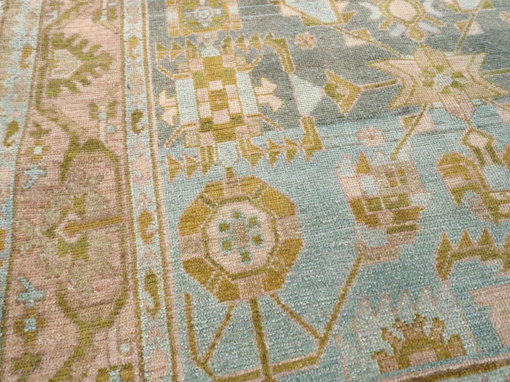 Alfombra de acento persa Malayer de mediados del siglo XX Persa en venta