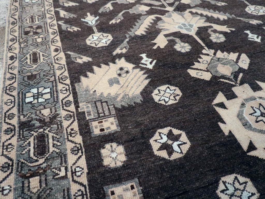 Alfombra de acento persa Malayer de mediados del siglo XX Persa en venta
