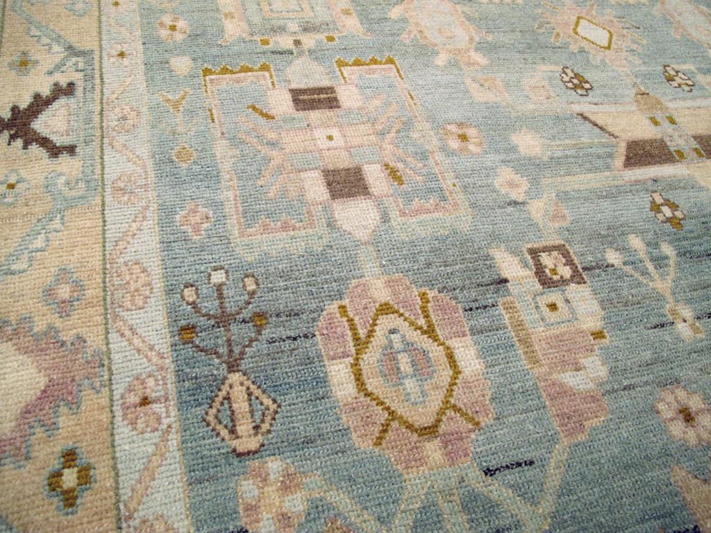 Alfombra de acento persa Malayer de mediados del siglo XX Persa en venta