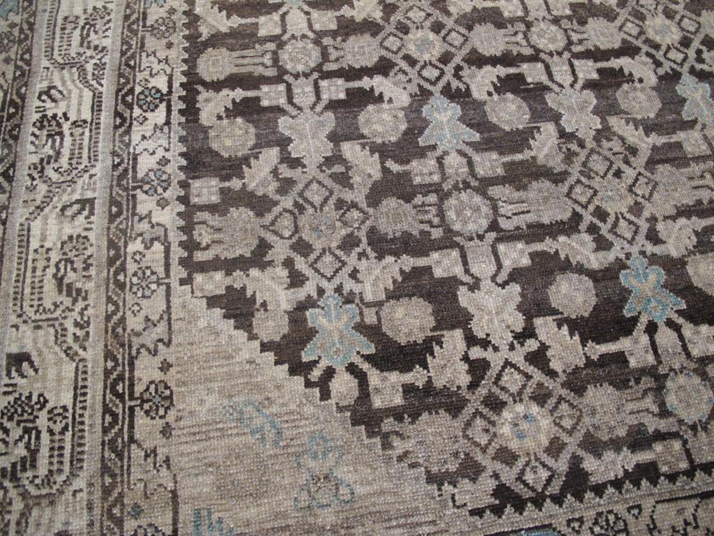 Perse Tapis persan Malayer d'accentuation du milieu du 20e siècle en vente