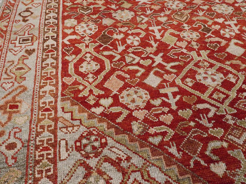 Perse Tapis persan Malayer d'accentuation du milieu du 20e siècle en vente