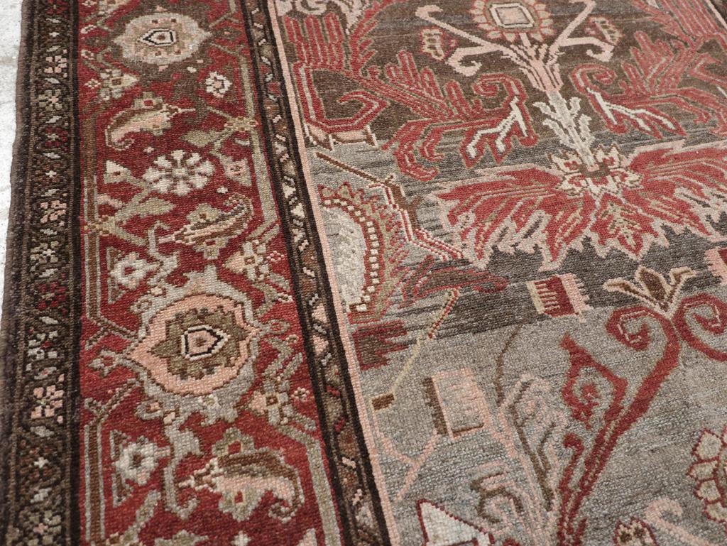 Afghan Tapis persan Malayer d'accentuation du milieu du 20e siècle en vente