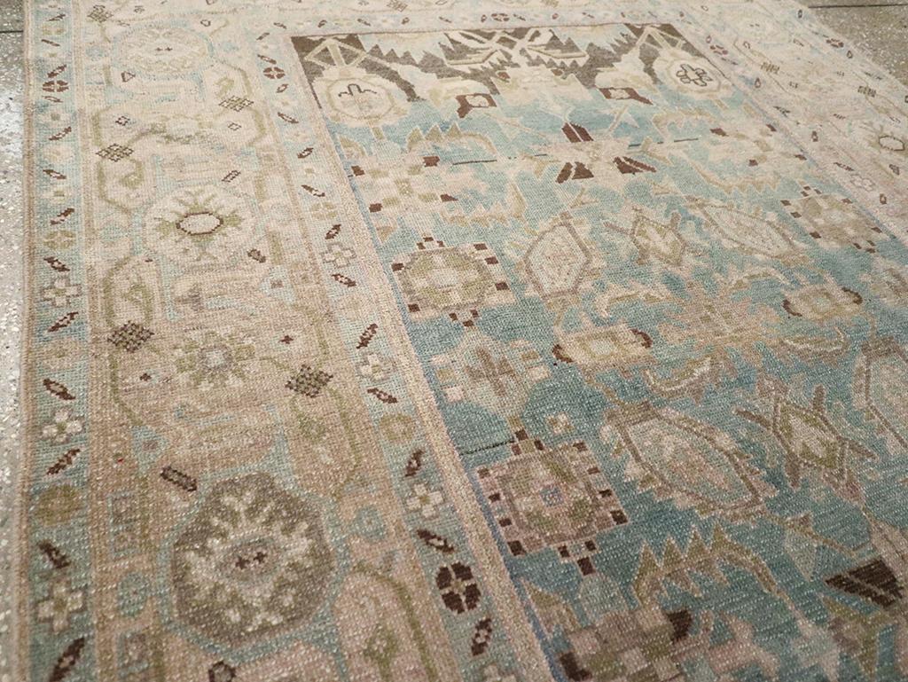 Perse Tapis persan Malayer d'accentuation du milieu du 20e siècle en vente