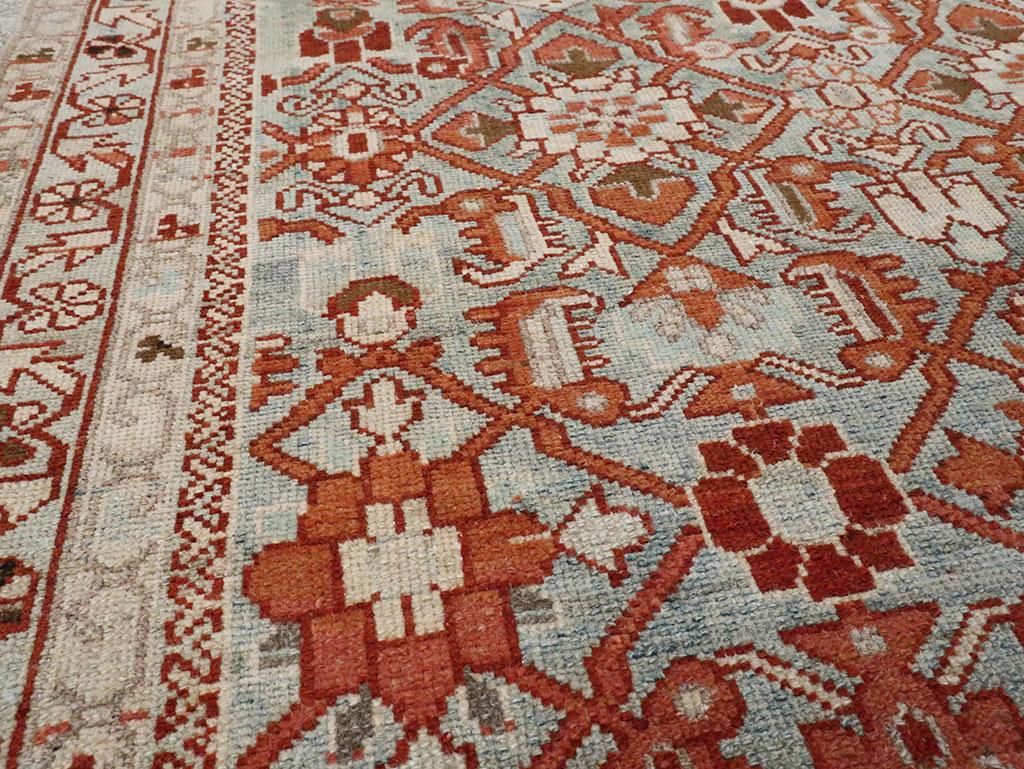 Alfombra de acento persa Malayer de mediados del siglo XX Persa en venta