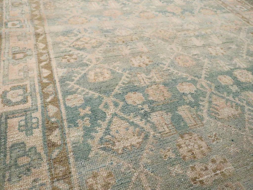 Mitte des 20. Jahrhunderts Persisch Malayer Akzentteppich (Handgeknüpft) im Angebot