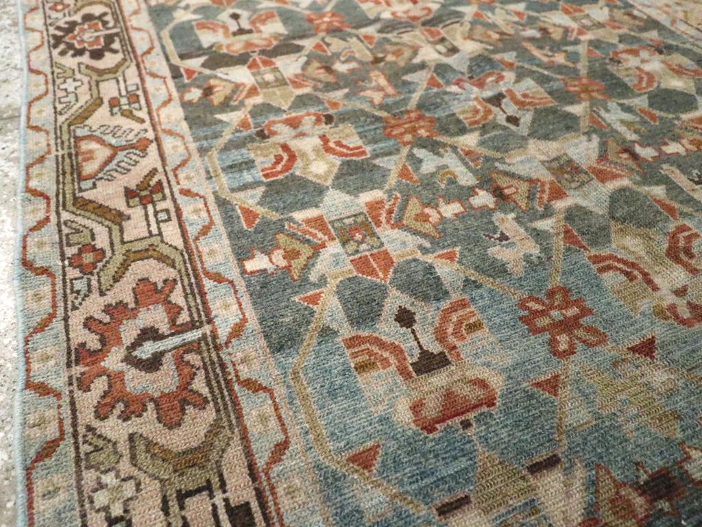 Mitte des 20. Jahrhunderts Persisch Malayer Akzentteppich (Handgeknüpft) im Angebot