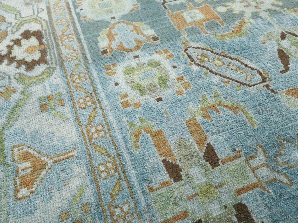 Mitte des 20. Jahrhunderts Persisch Malayer Akzentteppich (Handgeknüpft) im Angebot
