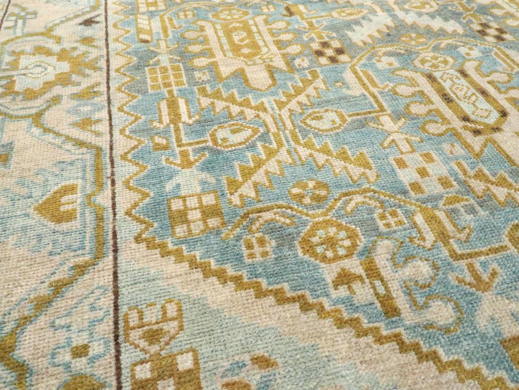Mitte des 20. Jahrhunderts Persisch Malayer Akzentteppich (Handgeknüpft) im Angebot