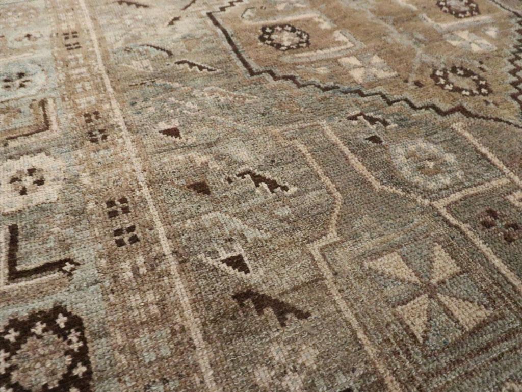 Persiano Tappeto d'accento persiano Malayer della metà del XX secolo in vendita