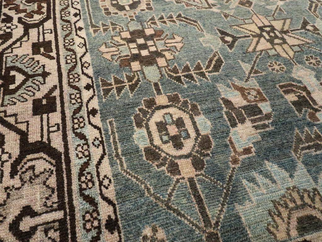 Persiano Mid-20th Century Persian Malayer Accent Rug in vendita