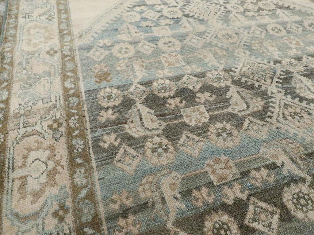 Persiano Mid-20th Century Persian Malayer Accent Rug in vendita