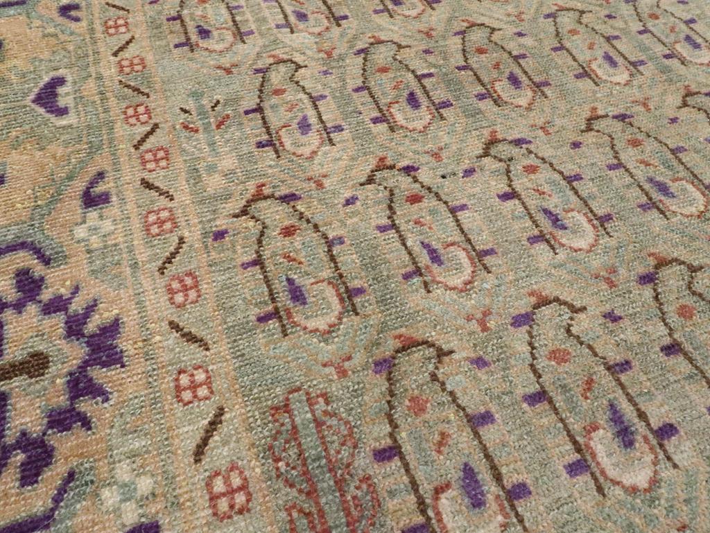 Perse Mid-20th Century Persian Malayer Accent Rug en vente