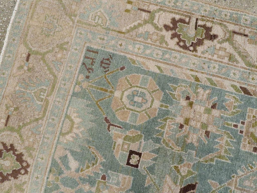 Noué à la main Tapis persan Malayer d'accentuation du milieu du 20e siècle en vente