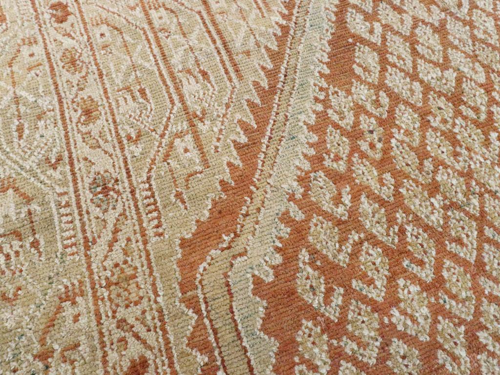 Noué à la main Tapis persan Malayer d'accentuation du milieu du 20e siècle en vente