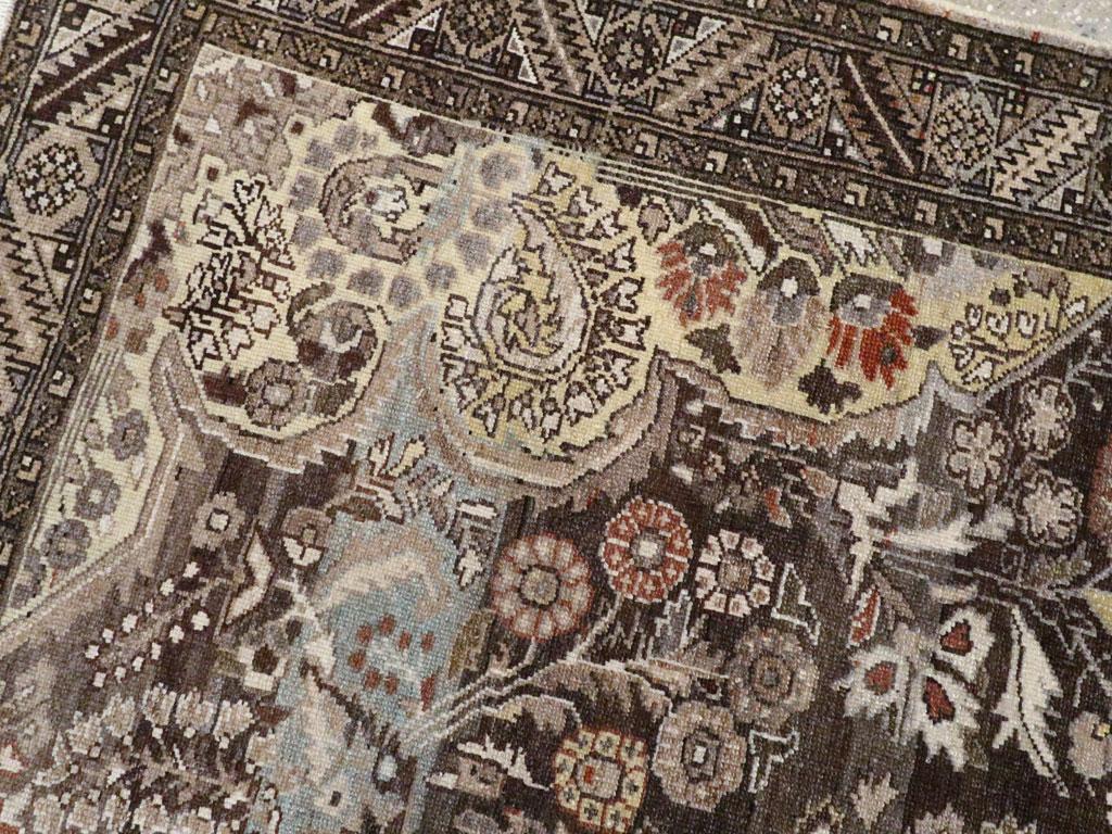 Noué à la main Tapis persan Malayer d'accentuation du milieu du 20e siècle en vente
