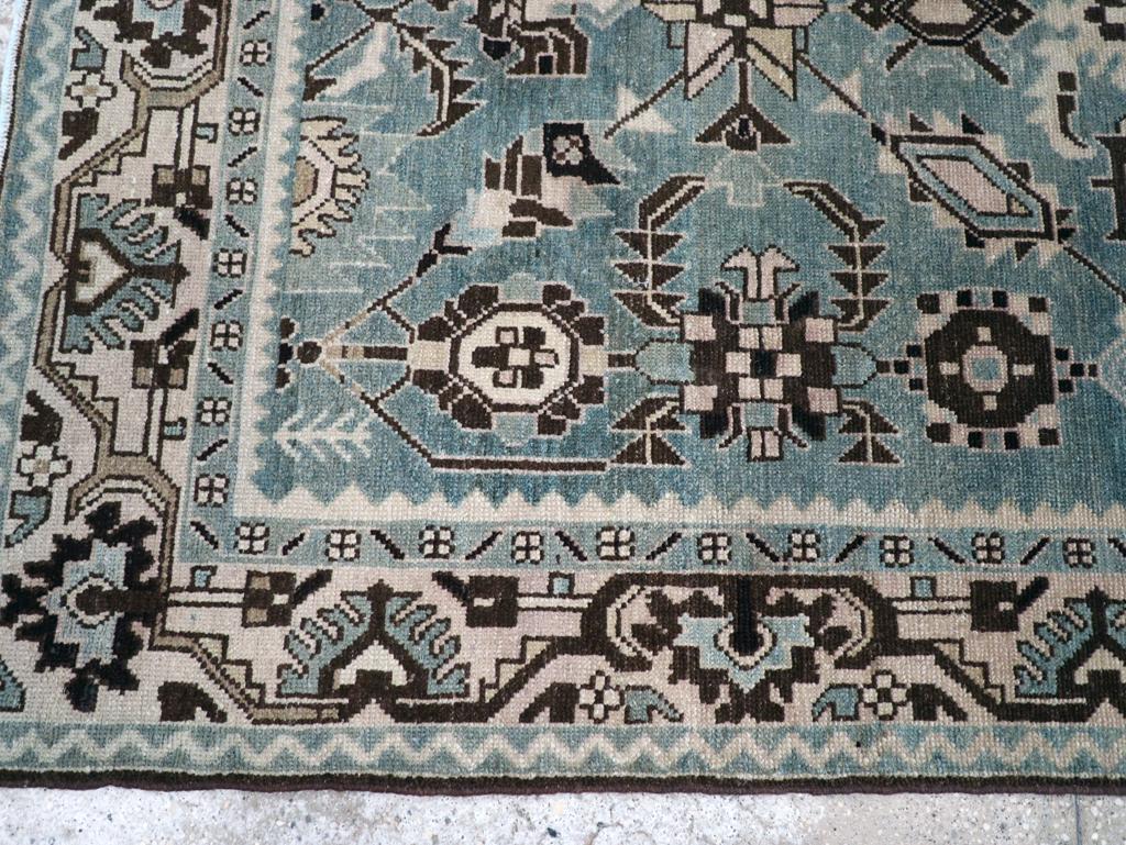 Mitte des 20. Jahrhunderts Persisch Malayer Akzentteppich (Wolle) im Angebot