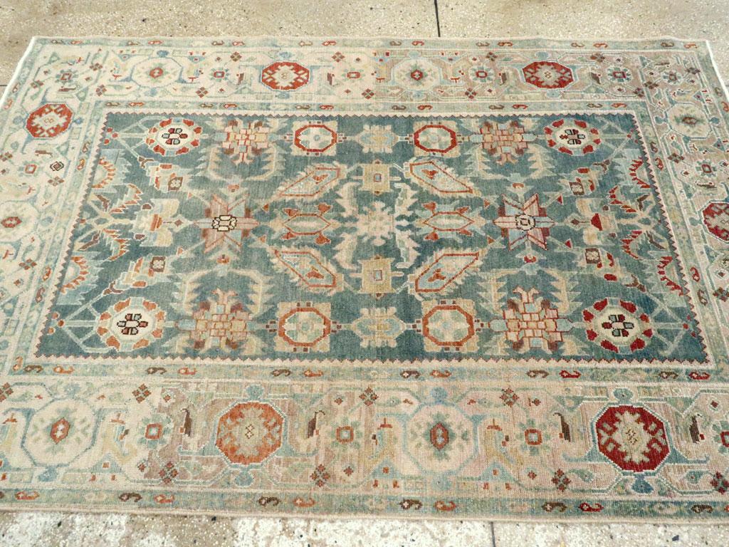 Tappeto d'accento persiano Malayer della metà del XX secolo In condizioni ottime in vendita a New York, NY