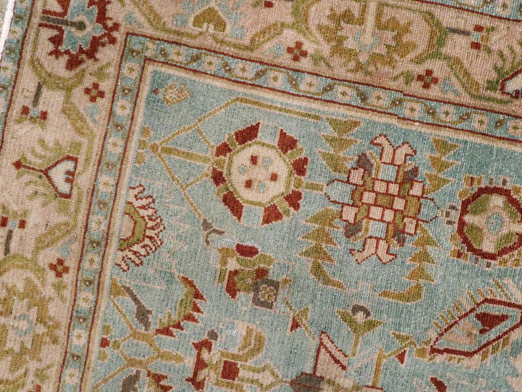 Mitte des 20. Jahrhunderts Persisch Malayer Akzentteppich (Wolle) im Angebot