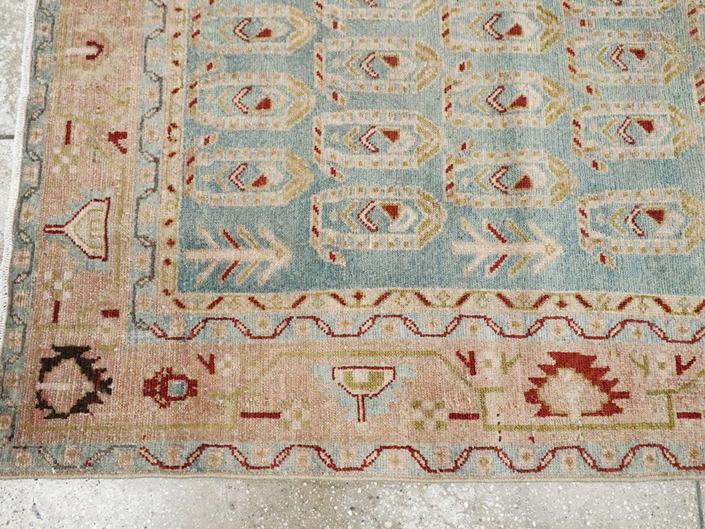 Mitte des 20. Jahrhunderts Persisch Malayer Akzentteppich (Wolle) im Angebot