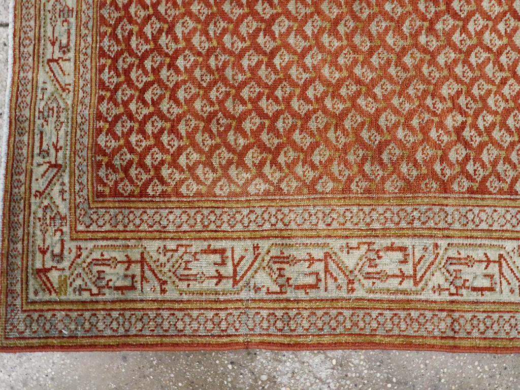 Mitte des 20. Jahrhunderts Persisch Malayer Akzentteppich (Wolle) im Angebot