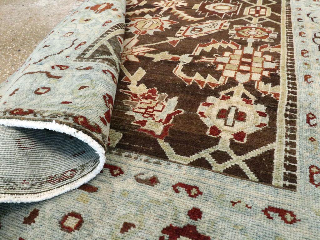 Mitte des 20. Jahrhunderts Persisch Malayer Akzentteppich im Angebot 1