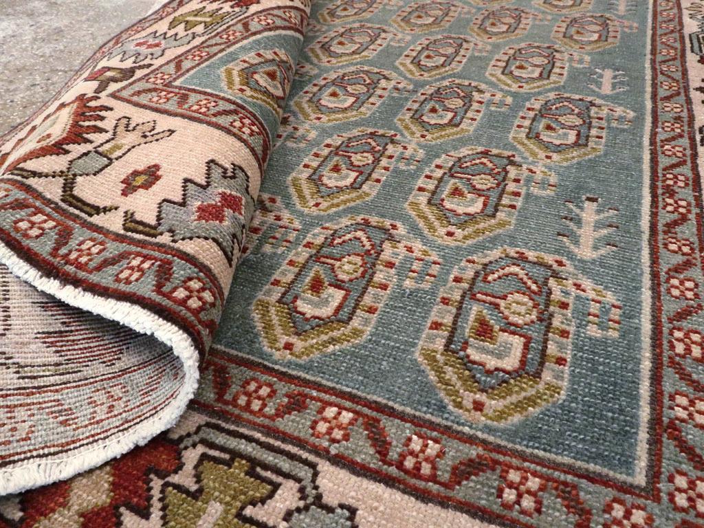 Mitte des 20. Jahrhunderts Persisch Malayer Akzentteppich im Angebot 1