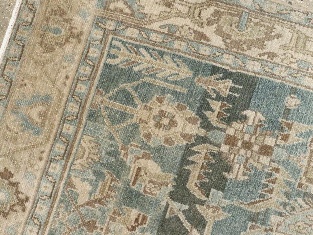 Mitte des 20. Jahrhunderts Persisch Malayer Akzentteppich im Angebot 1