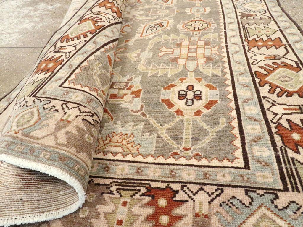 Lana Tappeto d'accento persiano Malayer della metà del XX secolo in vendita